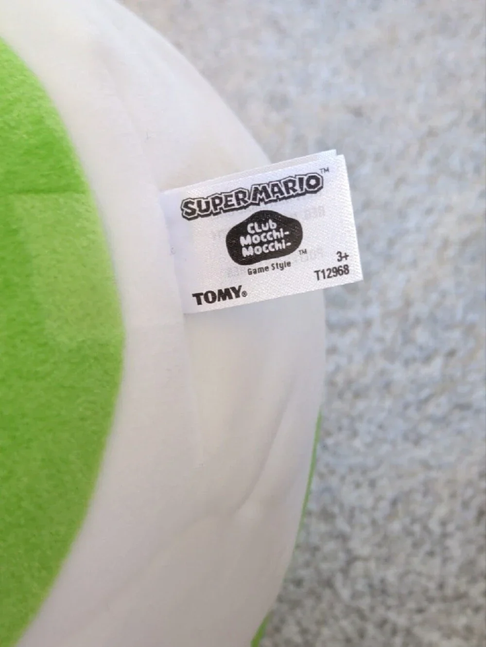 Super Mario Club Mochi Mochi Yoshi Egg Plush